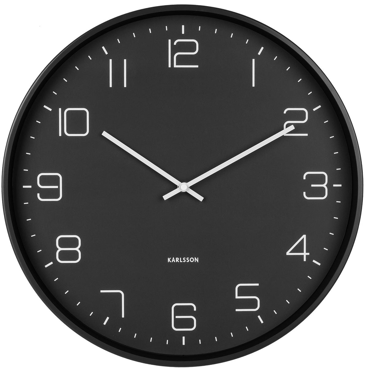 Karlsson Lofty Wall Clock, Black