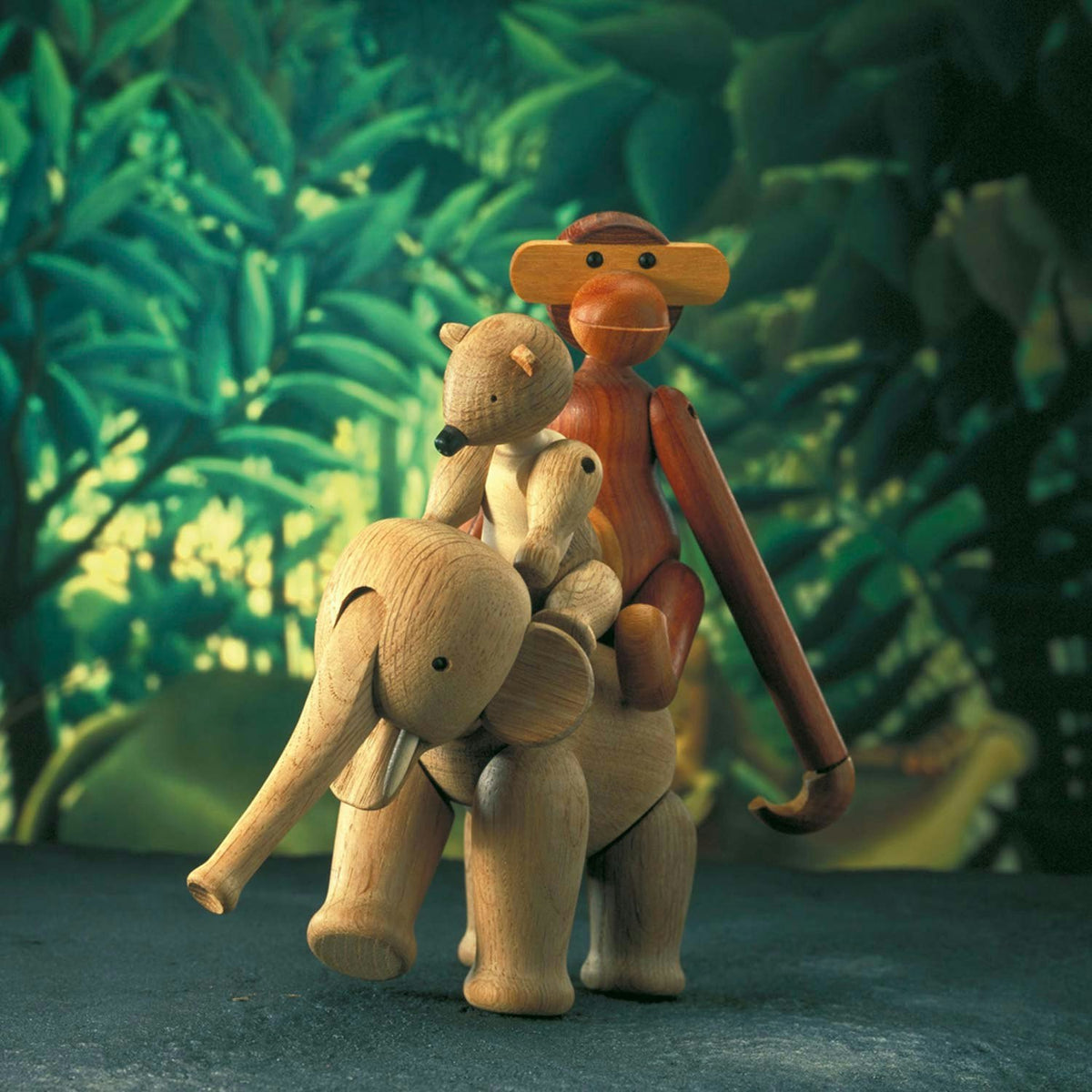 Kay Bojesen Elefant, Eiche
