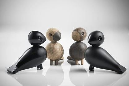 Kay Bojesen Lovebirds 2-Pack, Black