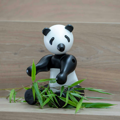 Kay Bojesen Panda M, Schwarz/Weiß