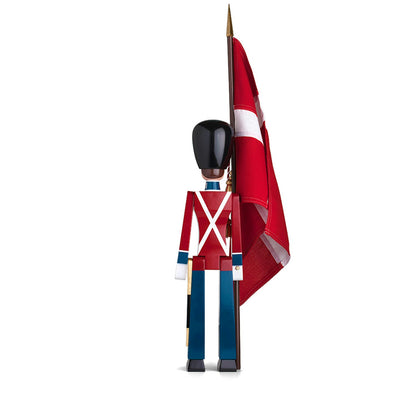 Kay Bojesen Standard-Bearer Medium, Red/Blue/White