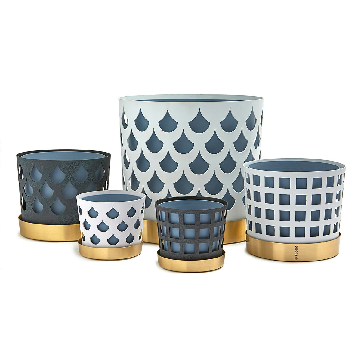 Klong Trio Blumentopf Drop Mittel
