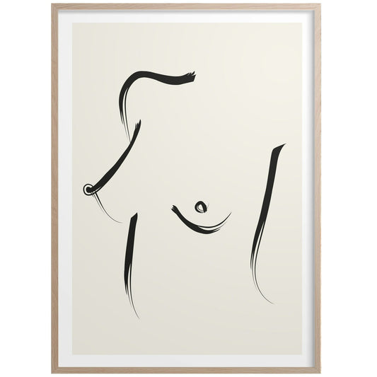  Breast No 2 Poster 30x40 Cm