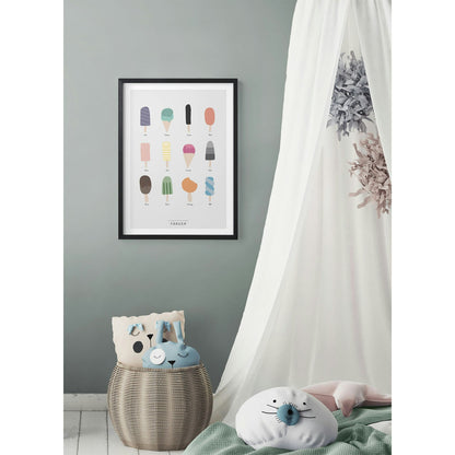  Colors Poster, 50x70 Cm