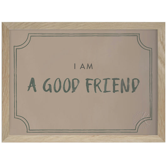  Good Friend Diploma - Dusty Rose A4