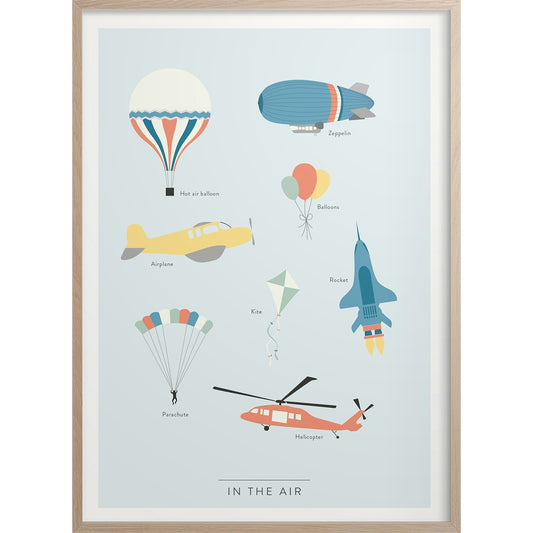  In The Air Poster 30x40 Cm