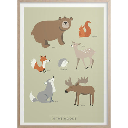  In The Woods Poster, 30x40 Cm
