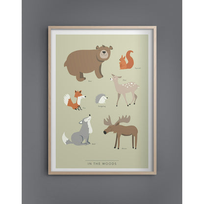  In The Woods Poster, 30x40 Cm