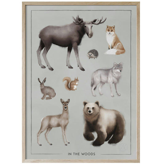  In The Woods Poster 50x70 Cm