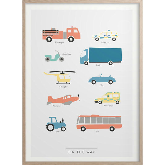  On The Way Poster, 50x70 Cm