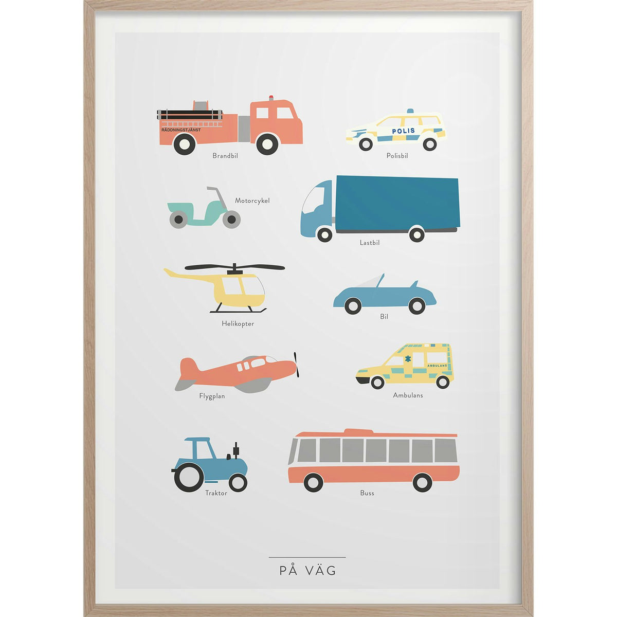  On The Way Poster, 50x70 Cm