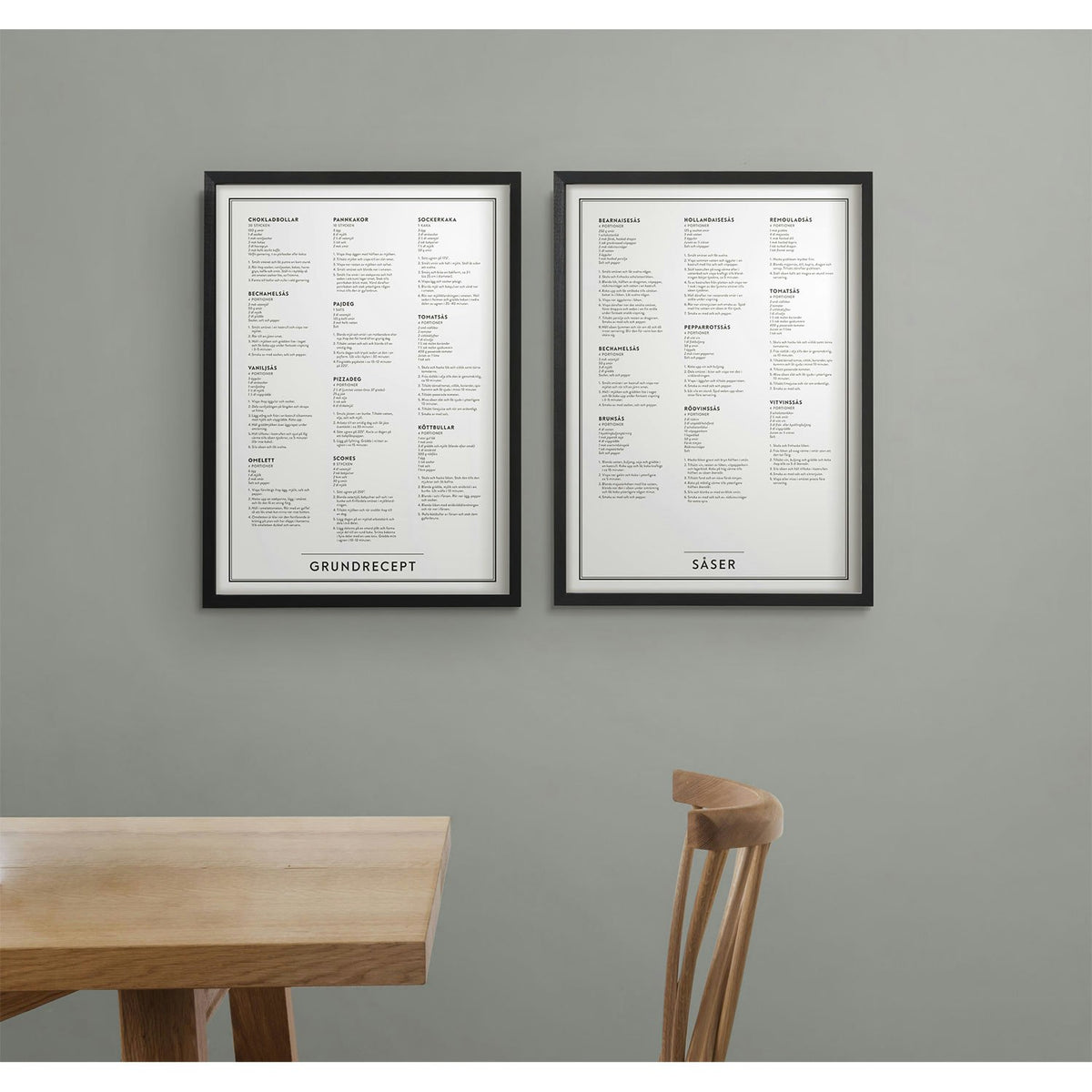  Sauces Poster, 50x70 Cm