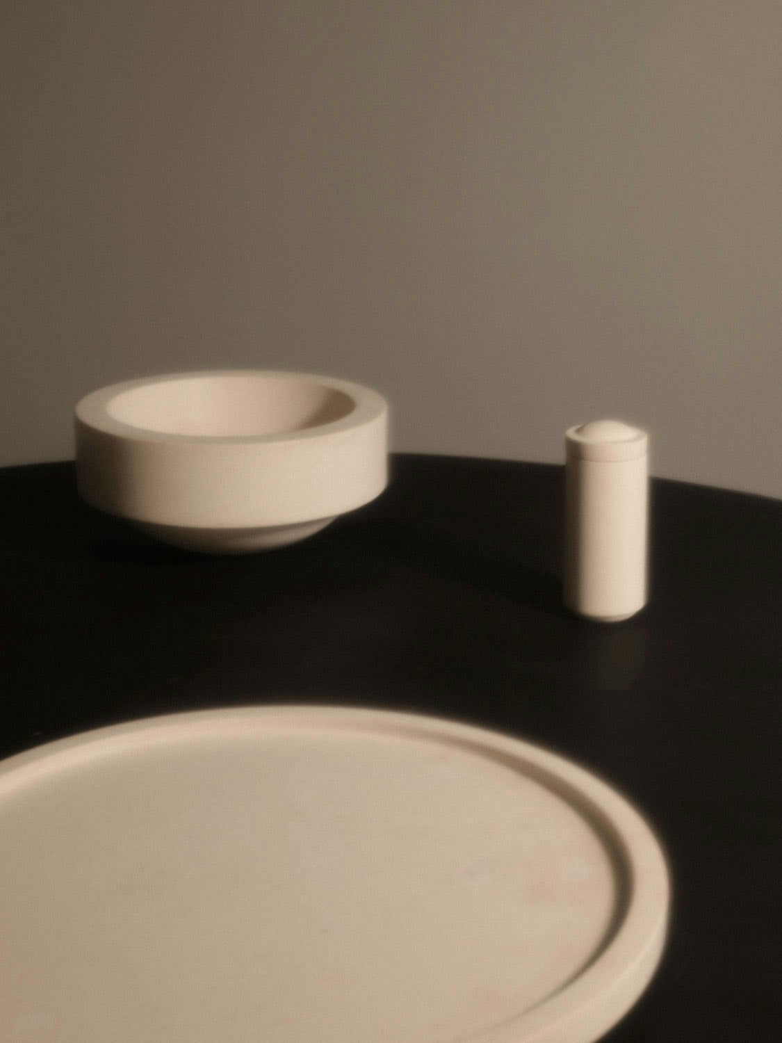  Gallery Objects 09 Schüssel Ø29 Cm, Lime Stone