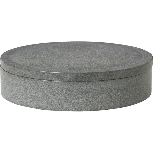  Gallery Objects 05 Dose Ø30 Cm, Black Basalt