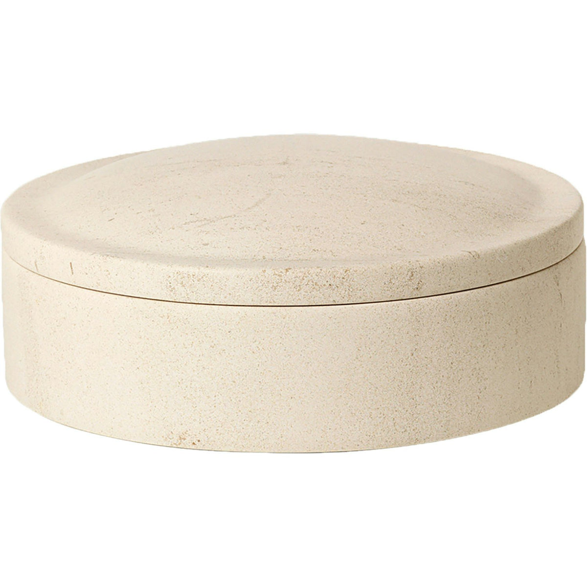  Gallery Objects 06 Dose Ø20 Cm, Lime Stone