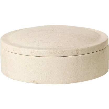  Gallery Objects 06 Dose Ø20 Cm, Lime Stone