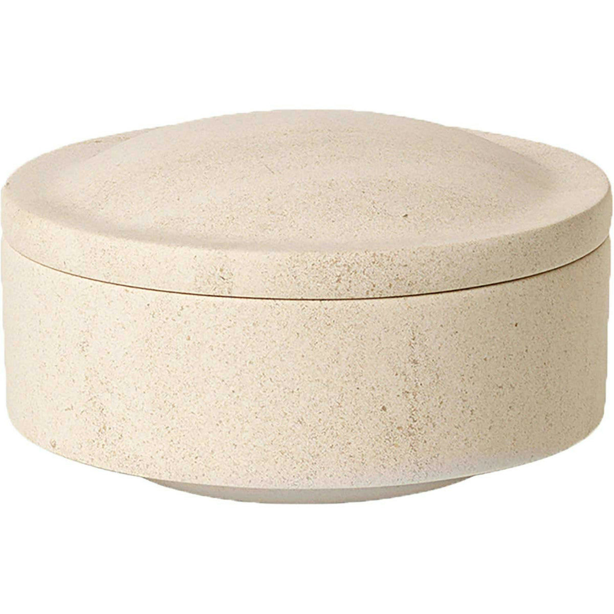  Gallery Objects 07 Dose Ø14 Cm, Lime Stone