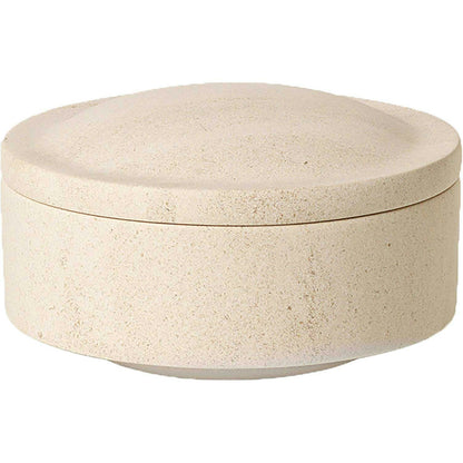  Gallery Objects 07 Dose Ø14 Cm, Lime Stone