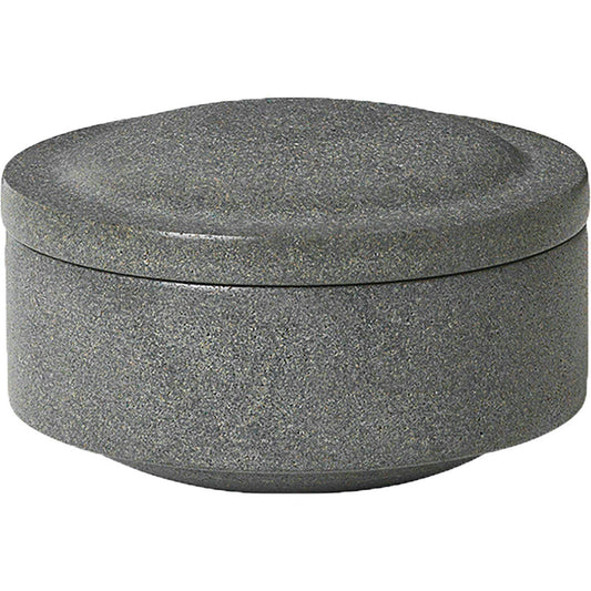  Gallery Objects 07 Dose Ø14 Cm, Black Basalt