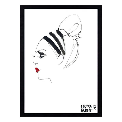  Lipstick Feu Rouge Poster