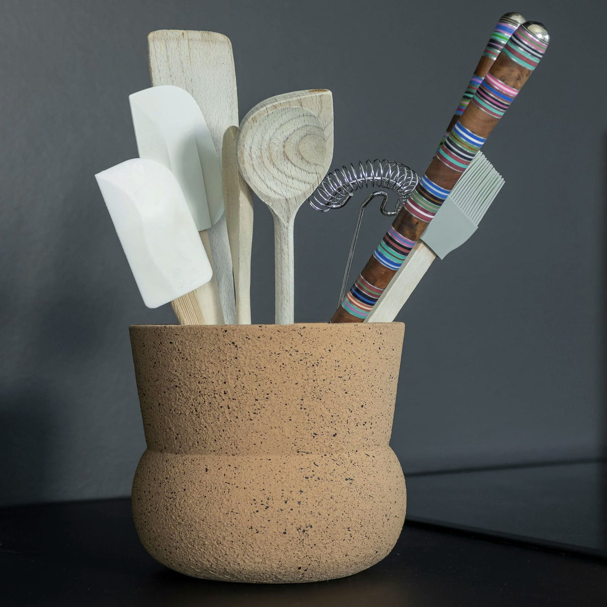 Mette Ditmer Stone Topf Ø17 Cm, Ochre