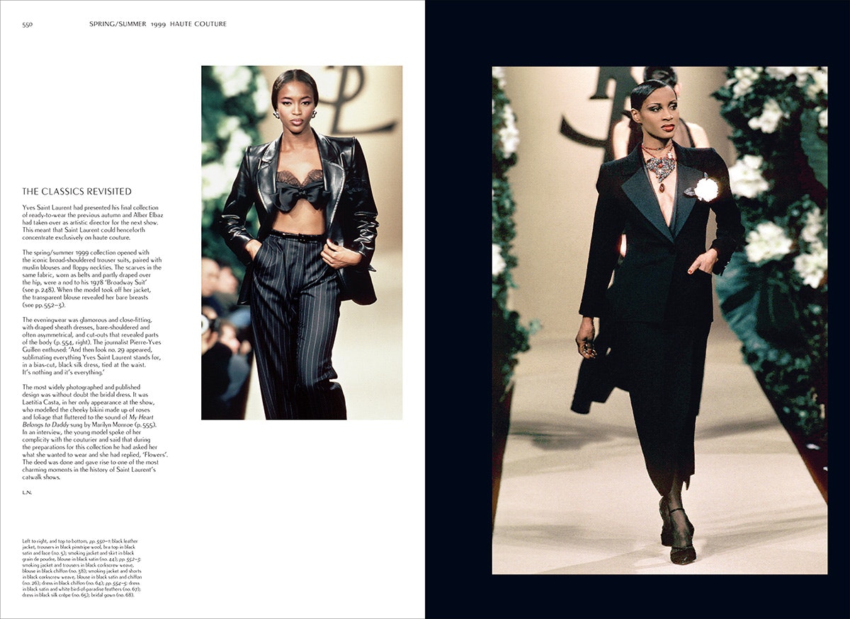  Yves Saint Laurent Catwalk Buch