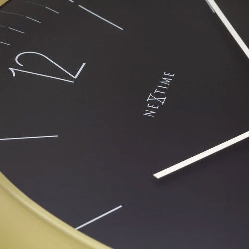 NeXtime Essential Gold XXL Wanduhr 40 Cm