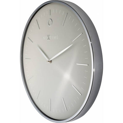 NeXtime Glamour Wall Clock, Grey