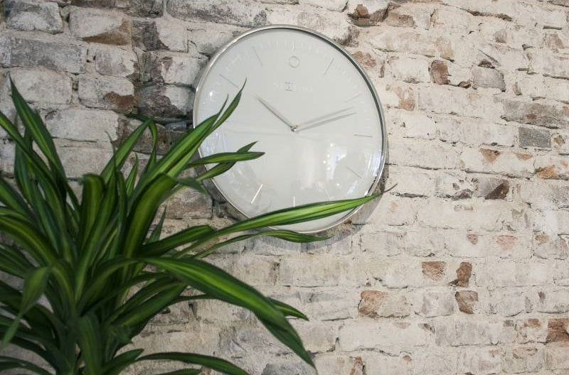 NeXtime Glamour Wall Clock, Grey
