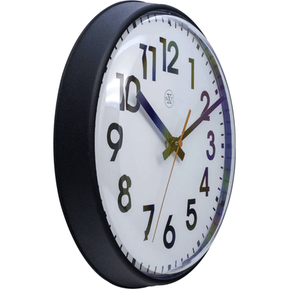 NeXtime Peter Wanduhr 26 Cm, Schwarz