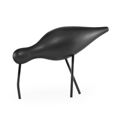 Normann Copenhagen Shorebird Large, Schwarz/Schwarz