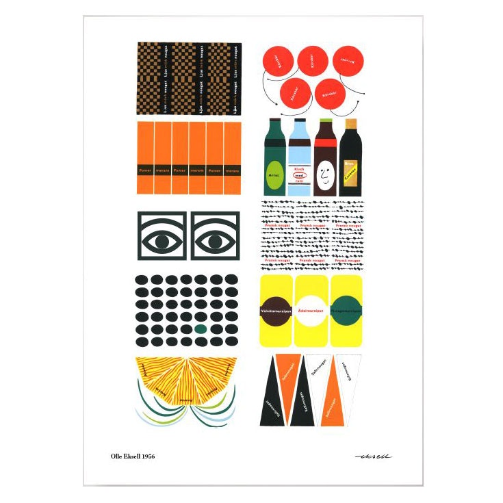  Ögon Chocolate Box Poster 50x70cm