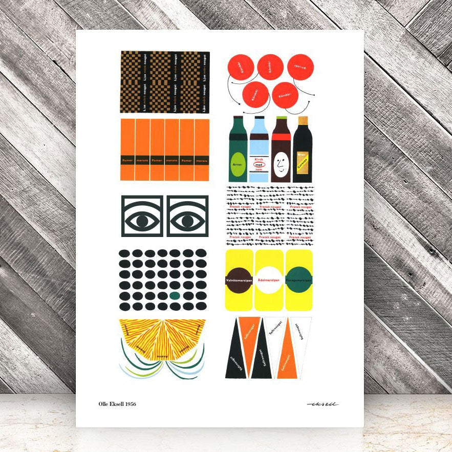  Ögon Chocolate Box Poster 50x70cm