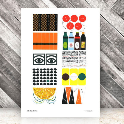  Ögon Chocolate Box Poster 50x70cm