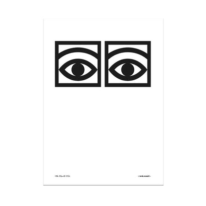  Ögon Poster 50 X 70 Cm