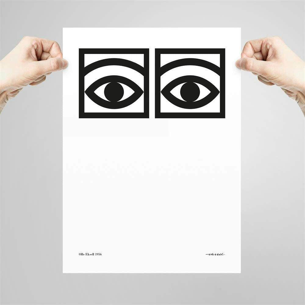  Ögon Poster 50 X 70 Cm