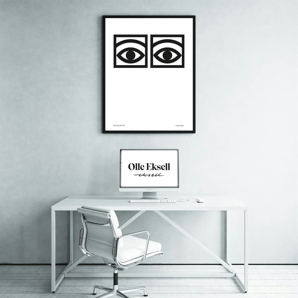  Ögon Poster 50 X 70 Cm