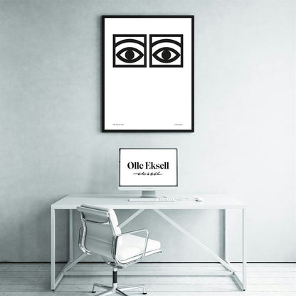  Ögon Poster 50 X 70 Cm