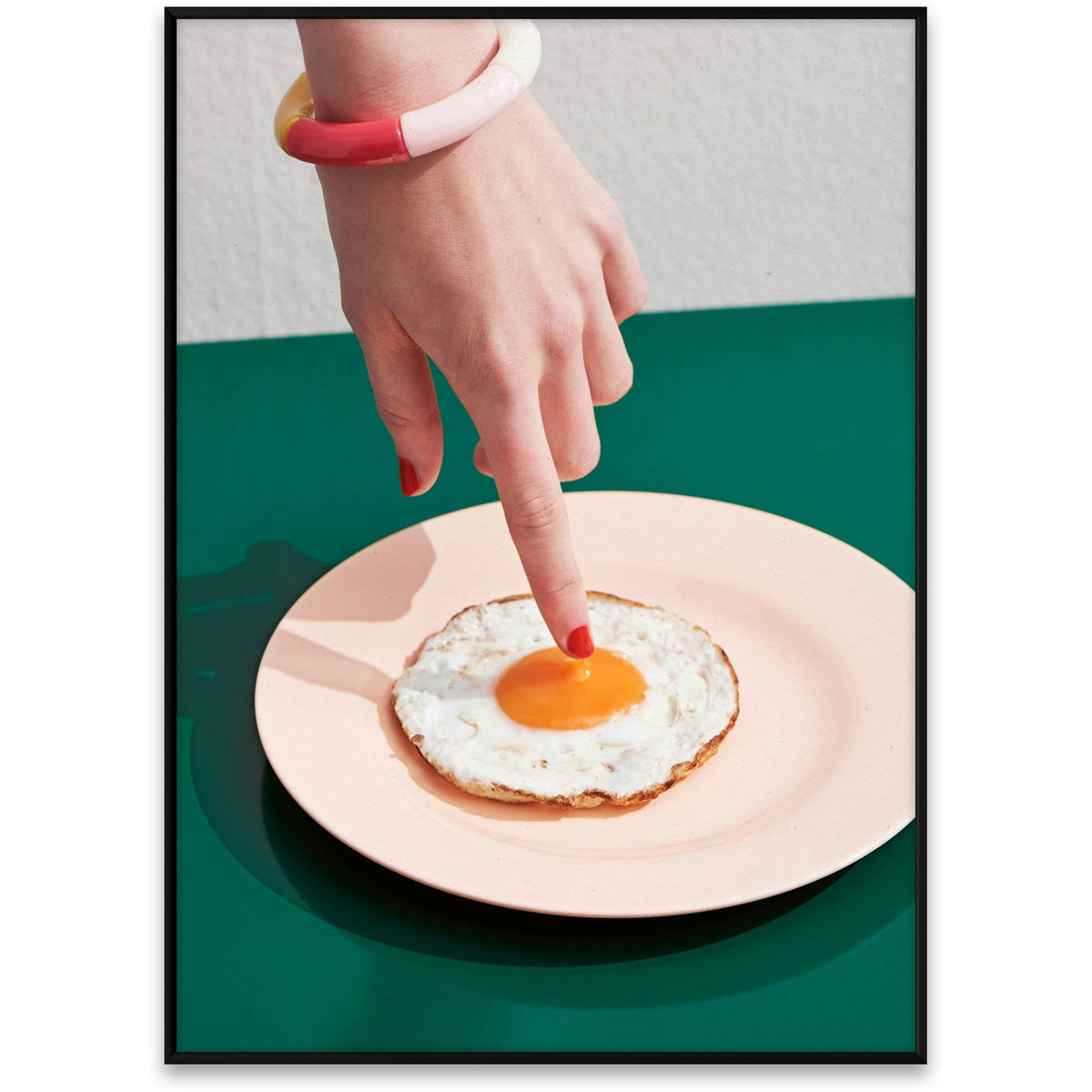  Fried Egg Poster, 30x40 Cm
