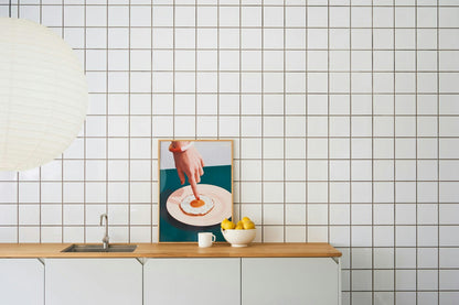  Fried Egg Poster, 30x40 Cm