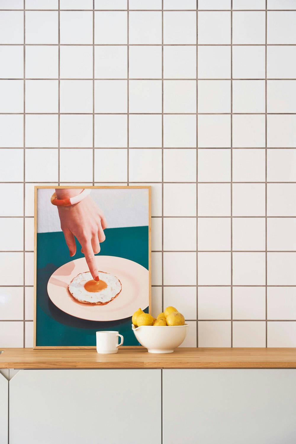  Fried Egg Poster, 30x40 Cm