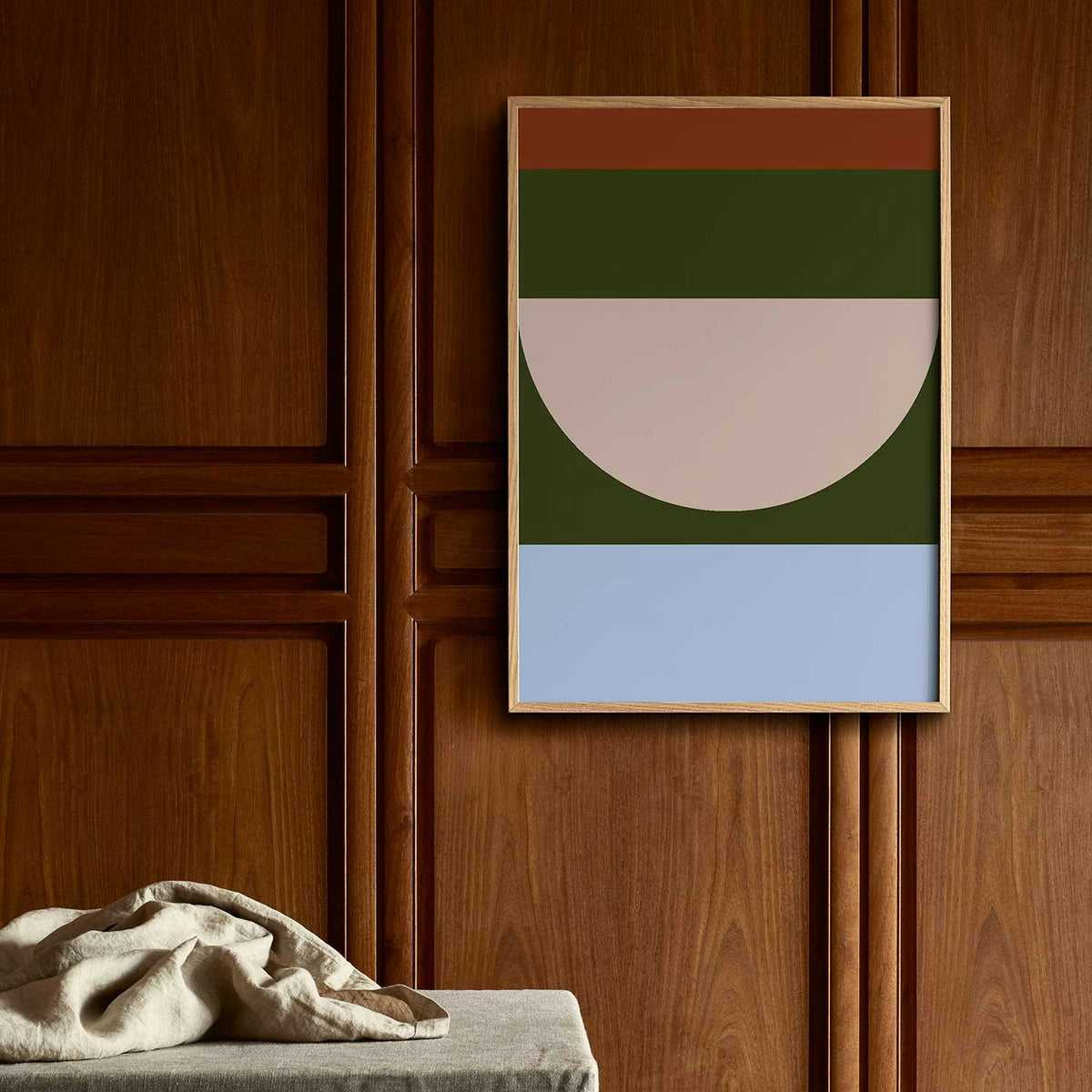  Half Circles IV Multi Poster, 30 X 40 Cm