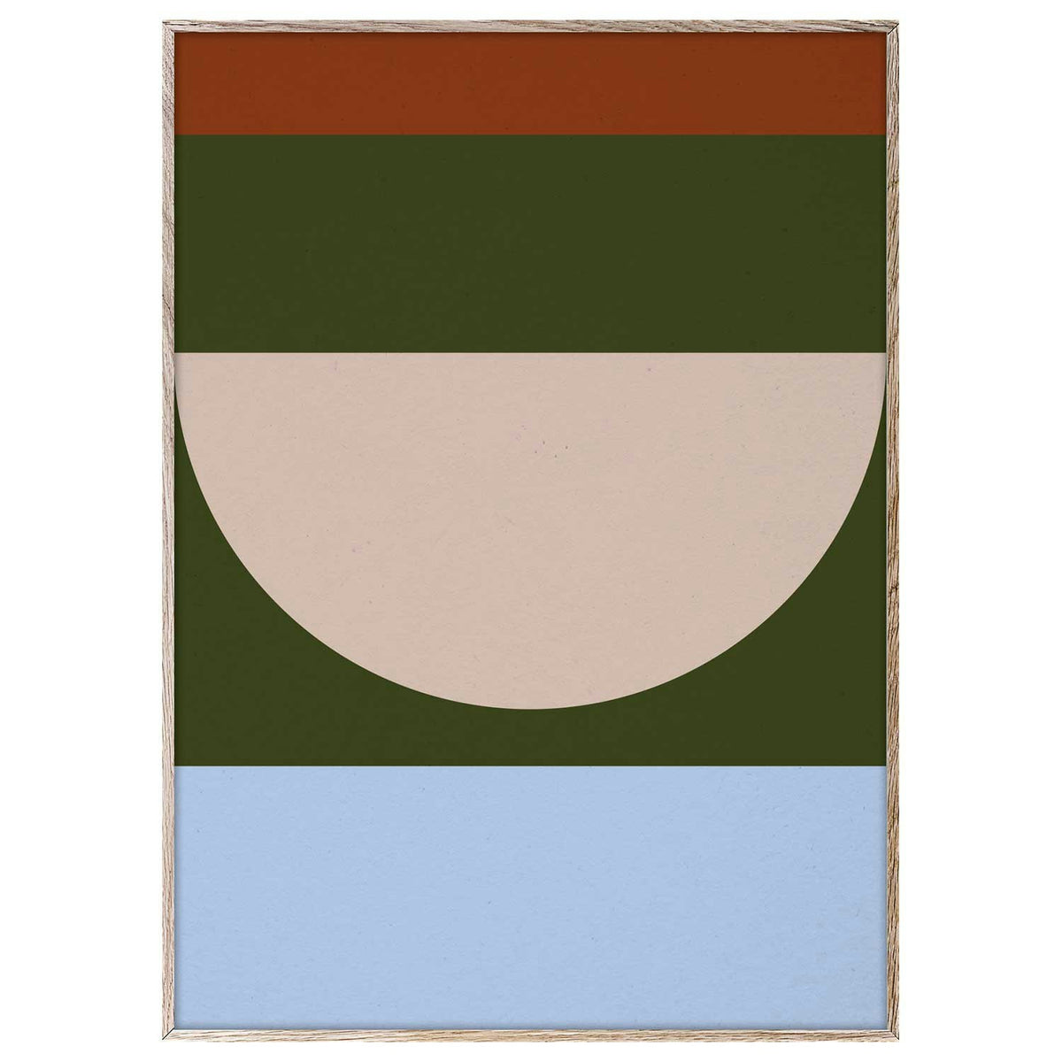  Half Circles IV Multi Poster, 30 X 40 Cm