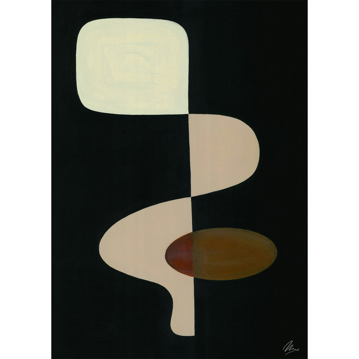  Faces 02 Poster, 50x70 Cm
