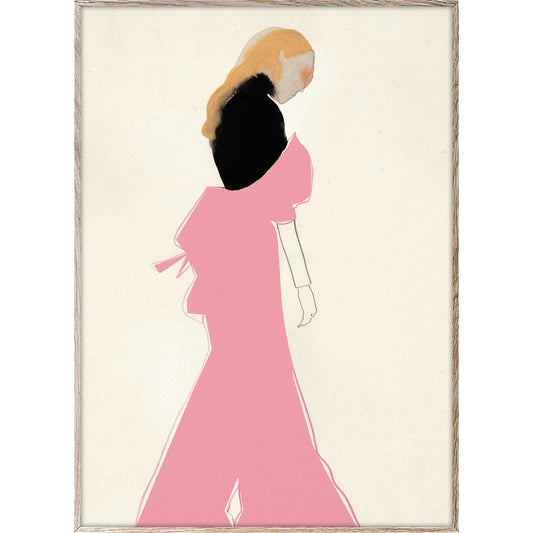  Pink Dress Poster, 30x40 Cm
