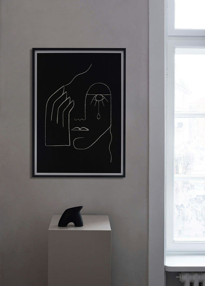  Single Tear Poster, 30x40 Cm