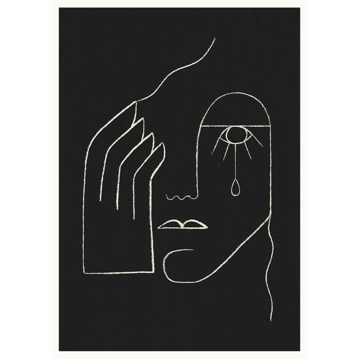  Single Tear Poster, 30x40 Cm
