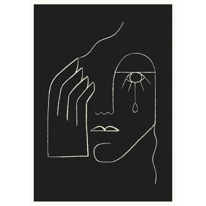  Single Tear Poster, 30x40 Cm