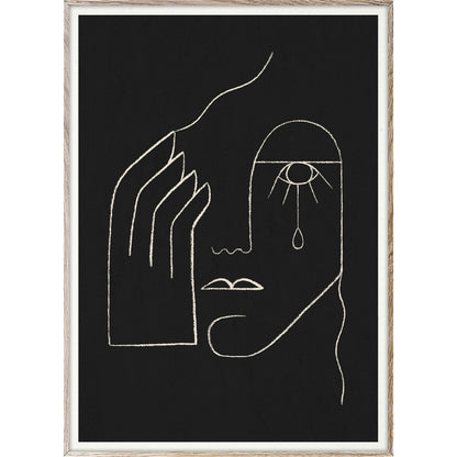  Single Tear Poster, 30x40 Cm