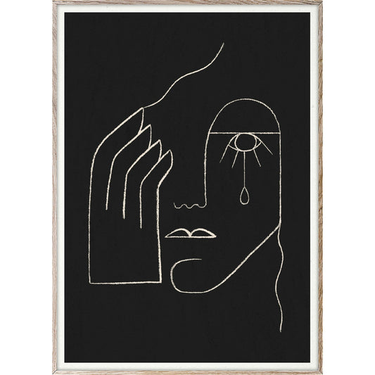  Single Tear Poster, 30x40 Cm